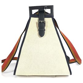 Hermès Hermes Rocaval 2-Way Backpack and Handbag Beige Orange