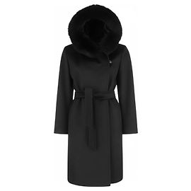 Max Mara Coats, Outerwear Black