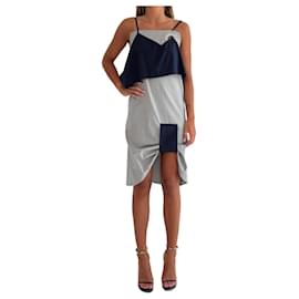 Jacquemus-Jacquemus Pre Fall 2015 dress-Grey,Navy blue