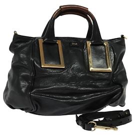 Chloé Borsa Ethel in pelle Chloe Nero