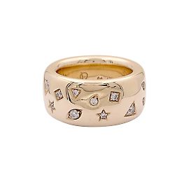 Anillo Pomellato, "Iconica", oro rosa, diamantes. Otro