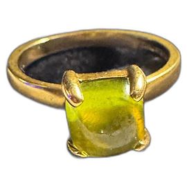 Tiffany & Co Anillo Sugar Stack de Paloma Picasso Dorado Verde