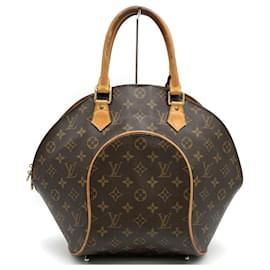 Louis Vuitton-Louis Vuitton M51126 Ellipse MM Monogram Handbag-Brown,Monogram