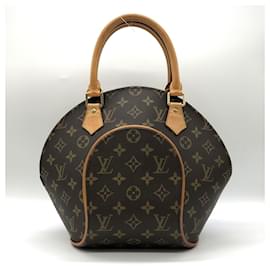 Louis Vuitton-Louis Vuitton Ellipse PM Handbag-Brown,Monogram