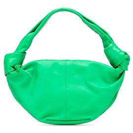 Bottega Veneta Double Knot Handbag Green