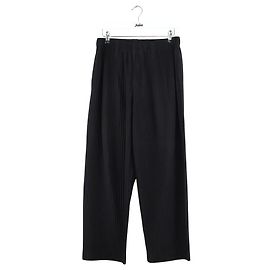 Pleats Please Black straight pants Black