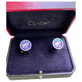 Cartier-Cartier Nº9-Prata,Azul