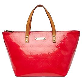Louis Vuitton Monogram Vernis Bellevue PM Handtasche Pink