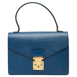 Bolsa Louis Vuitton Epi Concorde Azul