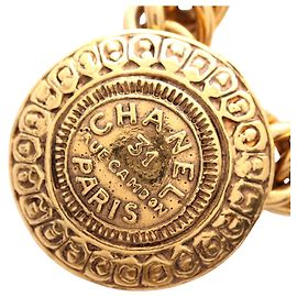 Chanel 31 RUE CAMBON Halskette Vergoldet Golden Metallisch