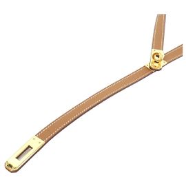 Collier Kelly Swift d'Hermès Doré Métallisé