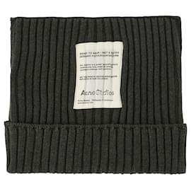 Gorro - Acne Studios - Algodão - Verde Verde