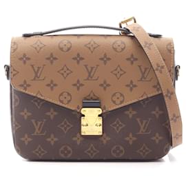 Louis Vuitton-Louis Vuitton Pochette Metis MM Handbag-Brown