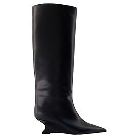 Nina 50 Boots - Paris Texas - Leather - Black Black