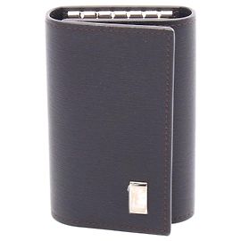 Alfred Dunhill Dunhill Leather Key Case Brown