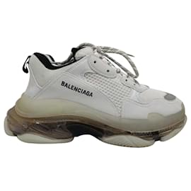 Balenciaga-Triple S-Branco,Cru