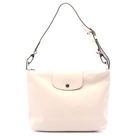 Borsa Hobo Longchamp Le Pliage Extra M Marrone Beige