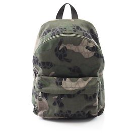 Valentino Garavani Valentino Canvas Backpack Green