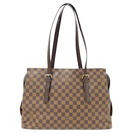 Louis Vuitton-Louis Vuitton Chelsea Damier Shoulder Bag-Brown