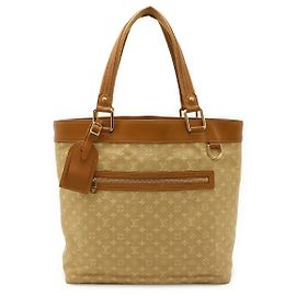 Sac cabas mini Louis Vuitton Monogram Beige