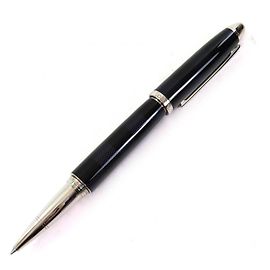 Penna a sfera Louis Vuitton Grand Tour Damier Graphite Marrone Nero Argento