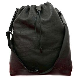 Borsa a Spalla in Pelle Calligraphy Berluti Nero