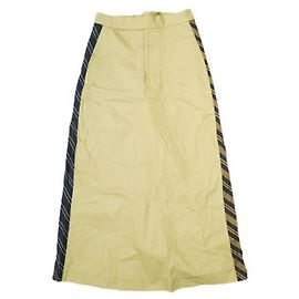 Autre Marque Gonna lunga in cotone e nylon AL2B445 Beige