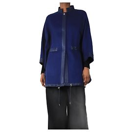 Loro Piana Blaues Kaschmir-Poncho - Größe S Blau