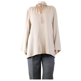 Autre Marque Pull en cachemire à col roulé neutre - Taille unique Autre