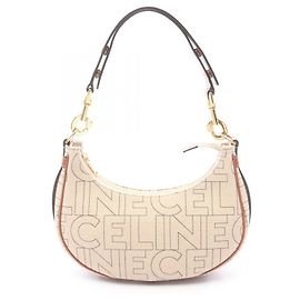 Céline Celine CELINE AVA Medium Shoulder Bag Brown Beige