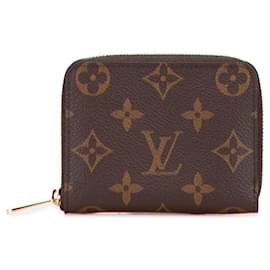 Louis Vuitton-Louis Vuitton Monogram Zippy Coin Purse-Brown
