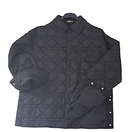 Christian Dior-Cannage Overshirt-Black