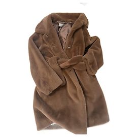 Gerard Darel Mantel caramel mit Gürtel Karamell