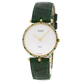 Van Cleef & Arpels 18101B1 Pierre Emerald and Diamond Watch Other