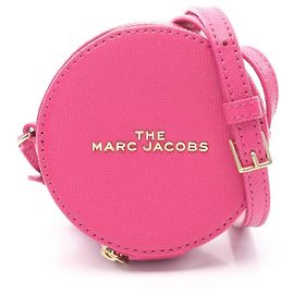 Bolsa de Ombro de Couro THE HOT SPOT de Marc Jacobs Rosa