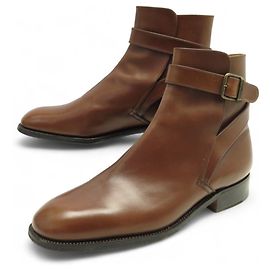 BOTAS JODHPUR JM WESTON 722 8.5D 42.5 COURO MARROM Marrom