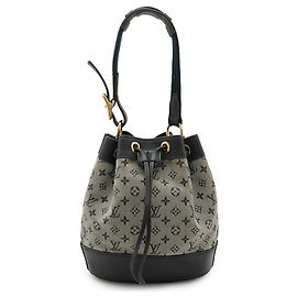Louis Vuitton Monogram Mini Noelie Handbag Blue