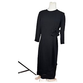 Vintage Givenchy Schwarzes Kleid M Schwarz