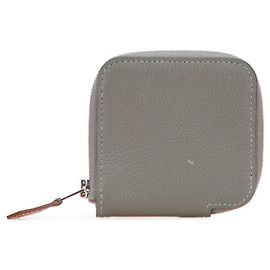 Monedero Azap Silkin de Hermès Castaño