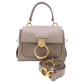 Chloé Tess Mini Day 2-Way Handbag Grey