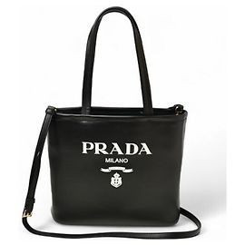 Prada 2-Way Tote/Shoulder Bag Black