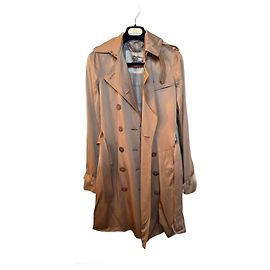 Trench Burberry de seda bege Bege