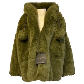 Jaqueta de pelúcia Jade da série Moss Gold da Moose Knuckles Verde