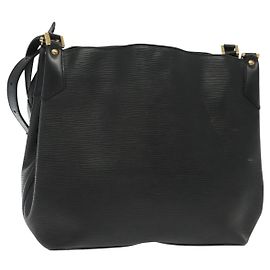 Louis Vuitton Mandara Handbag Epi Leather MM Black