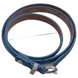 Lancel Ledergürtel Türkis Türkis