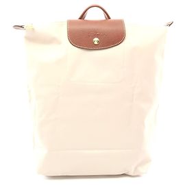 Mochila Longchamp Le Pliage Original M Marrom