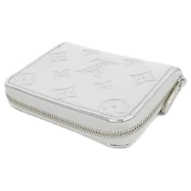 Louis Vuitton-Louis Vuitton Monogram Miroir Zippy Coin Purse-Silvery