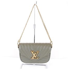 Bolsa de Ombro Multi Pochette New Wave da Louis Vuitton Caqui