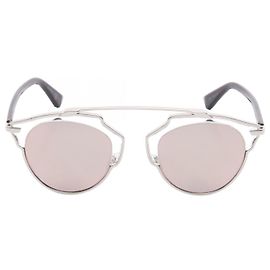 Christian Dior Gafas de sol de metal SoReal de Dior Plata Metálico