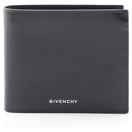 Givenchy Classic 4G Wallet Leather Wallet Black